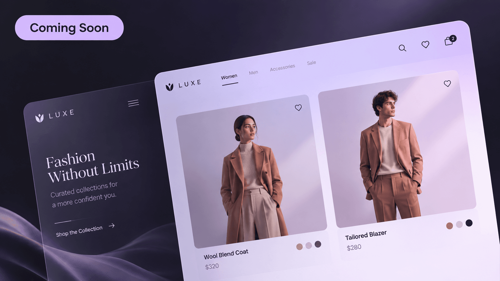 Luxe Attire product screenshot